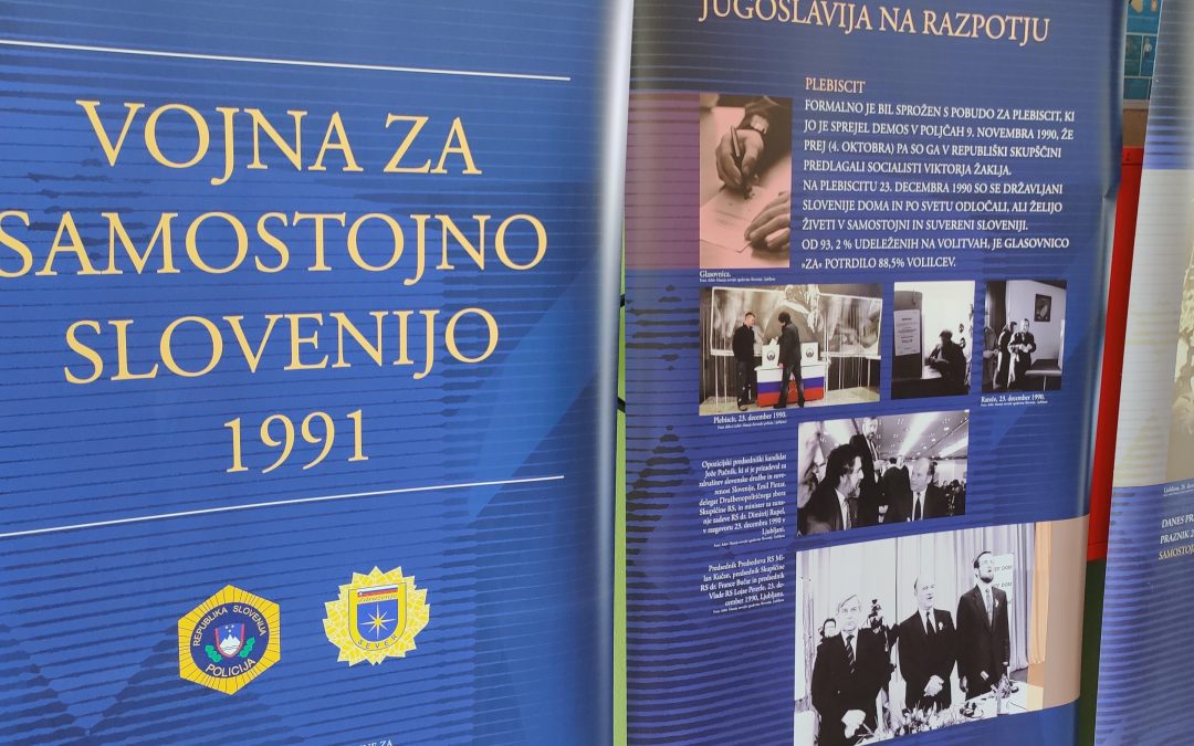 Razstava VOJNA ZA SAMOSTOJNO SLOVENIJO 1991