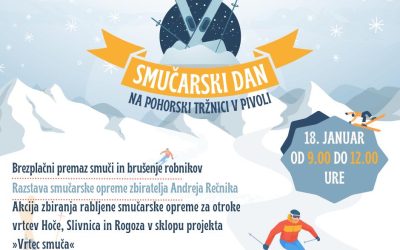 Smučarski dan na Pohorski tržnici v Pivoli