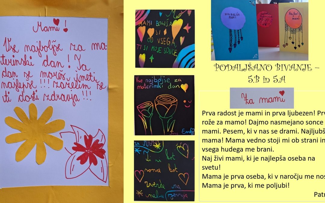Voščilo ob materinskem dnevu