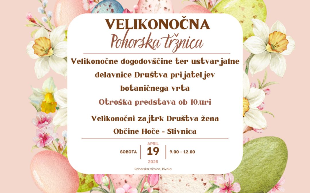 Velikonočna Pohorska tržnica